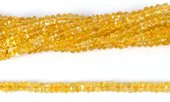 Citrine Fac.Rondel 5x3mm str 113 beads-beads incl pearls-Beadthemup