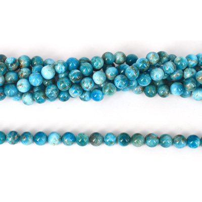Apatite Pol. Round 10mm str 41 beads