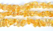 Citrine Pol.Side drill nugget 16x12mm str beads 34 beads-beads incl pearls-Beadthemup