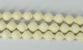 Cora White Lantern 16x18mm str 24 beads-beads incl pearls-Beadthemup