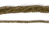 Smokey Quartz Fac.Rondel 4x2mm str 120 beads-beads incl pearls-Beadthemup