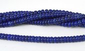 Lapis Pol.Rondel 8x4.7mm str 97 beads-beads incl pearls-Beadthemup