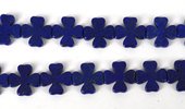Lapis 4 leaf clover 15mm EACH bead-beads incl pearls-Beadthemup