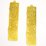 Gold plate Brass connector/pendant 12.5x53.7mm pair