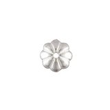 Sterling silver Cap flower 5mm 10 pack-findings-Beadthemup
