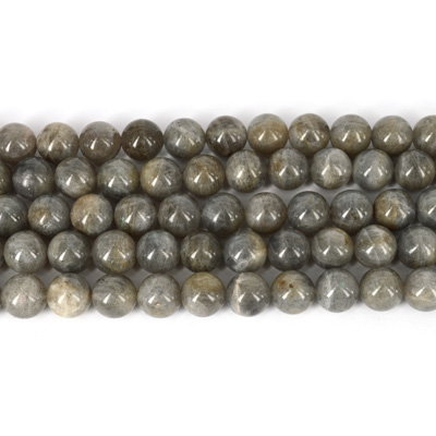 Labradorite Polished Round 12mm strand 33 beads