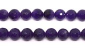 Amethyst Faceted Round 14mm strand 28 beads-beads incl pearls-Beadthemup