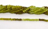 Grossular Garnet Polished Rondel 5.5x4mm strand 110 beads-beads incl pearls-Beadthemup
