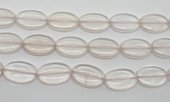 Rose Quartz Polished Oval 30x20mm strand 13 beads-beads incl pearls-Beadthemup