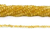 Citrine Polished Round 4mm strand 100 beads-beads incl pearls-Beadthemup