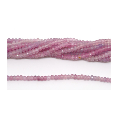 Dyed Jade Faceted Rondel 6x4mm strand 105 beads