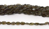 Smokey Quartz Pol Nugget Mani 6x10mm strand 40 beads-beads incl pearls-Beadthemup