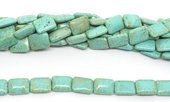 Howlite Rectangle 20x14mm strand 22 beads-beads incl pearls-Beadthemup
