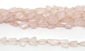 Rose Quartz Fac.Nugget 14x10mm strtand 22 beads-beads incl pearls-Beadthemup