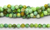 Green Variscite Polished Round 10mm strand 39 beads-beads incl pearls-Beadthemup