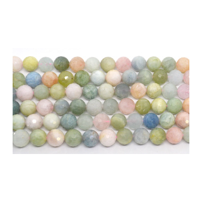 Beryl Faceted round 14mm Strand 30 beads