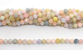 Beryl Faceted Round 6mm strand 70 beads-beads incl pearls-Beadthemup