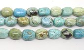 Blue Opal African Polished Nugget 15x20mm Strand 20 beads-beads incl pearls-Beadthemup