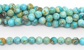 Imperial Jasper Polished Round 10mm Strand 39 beads-beads incl pearls-Beadthemup