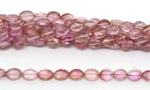 Mystic Quartz Pink Faceted Oval 9x7mm EACH BEAD-beads incl pearls-Beadthemup