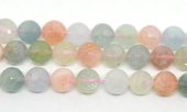 Beryl Faceted Round 14mm strand 30 beads-beads incl pearls-Beadthemup