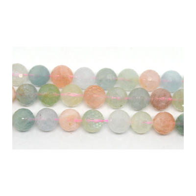 Beryl Faceted Round 14mm strand 30 beads