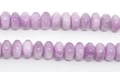 Kunzite Polished rondel 9x16mm EACH BEAD-beads incl pearls-Beadthemup