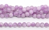 Kunzite polished Round 12mm strand 34 beads-beads incl pearls-Beadthemup