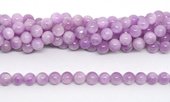 Kunzite polished Round 10mm strand 39 beads-beads incl pearls-Beadthemup