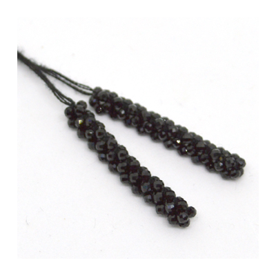Spinel woven strand 3cm 4mm thick EACH piece