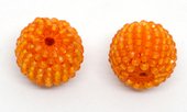Carnelian 13x15mm woven 2mm beaded bead EACH-beads incl pearls-Beadthemup