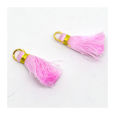 Tassel 25mm Pink incl Ring 2 pack