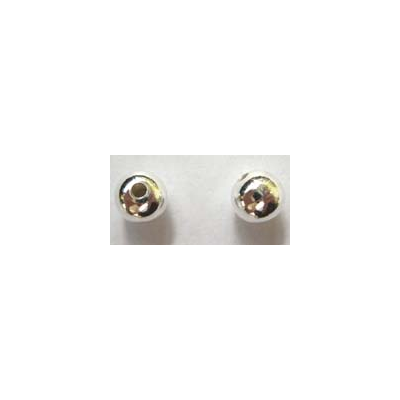 Sterling Silver Bead Round 8mm Smart 2 pack