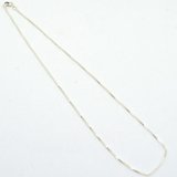 Sterling Silver 1.2mm box Chain 51cm 1 pack-findings-Beadthemup