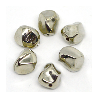 Base Metal Bead Oval 17x13.mm 6 pack