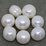 F.W.Pearl Round approx 13mm 1.2mm hole