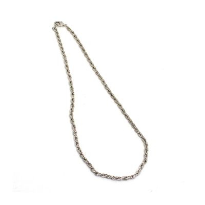 Base Metal Chain Necklace 45cm