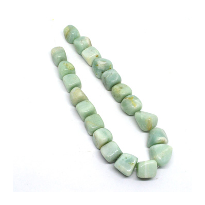 Amazonite Polished Nugget approx. 20mm 20 beads per strand