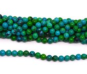 Synthetic Azurite polished round 10mm strand 41 beads-beads incl pearls-Beadthemup