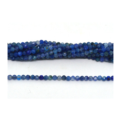 Kyanite  Faceted Round 3mm strand 129 beads