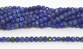 Lapis Faceted Cube 4mm strand 88 beads-beads incl pearls-Beadthemup