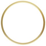 14k Gold filled ring 1x25mm 2 pack-findings-Beadthemup