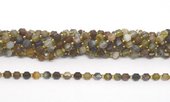 Coffee Stripe Agate fac.Energy bar cut 8mm str 38 beads-beads incl pearls-Beadthemup