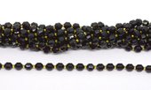 Onyx fac.Energy bar cut 8mm str 38 beads-beads incl pearls-Beadthemup