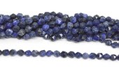 Sodalite fac.diamond cut 10mm str 38 beads-beads incl pearls-Beadthemup