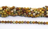 Crazy Lace Agate fac.diamond cut 8mm str 44 beads-beads incl pearls-Beadthemup