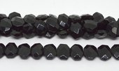 Onyx  Fac.Flat Rectangle 140x14mm strand 37 beads-beads incl pearls-Beadthemup