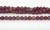 Ruby Fac.6mm round strand 68 beads-beads incl pearls-Beadthemup