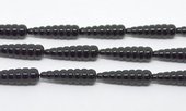 Onyx Carved teardrop 10x30mm strand 11 beads-beads incl pearls-Beadthemup