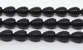 Onyx Carved teardrop 15x20mm strand 19 beads-beads incl pearls-Beadthemup